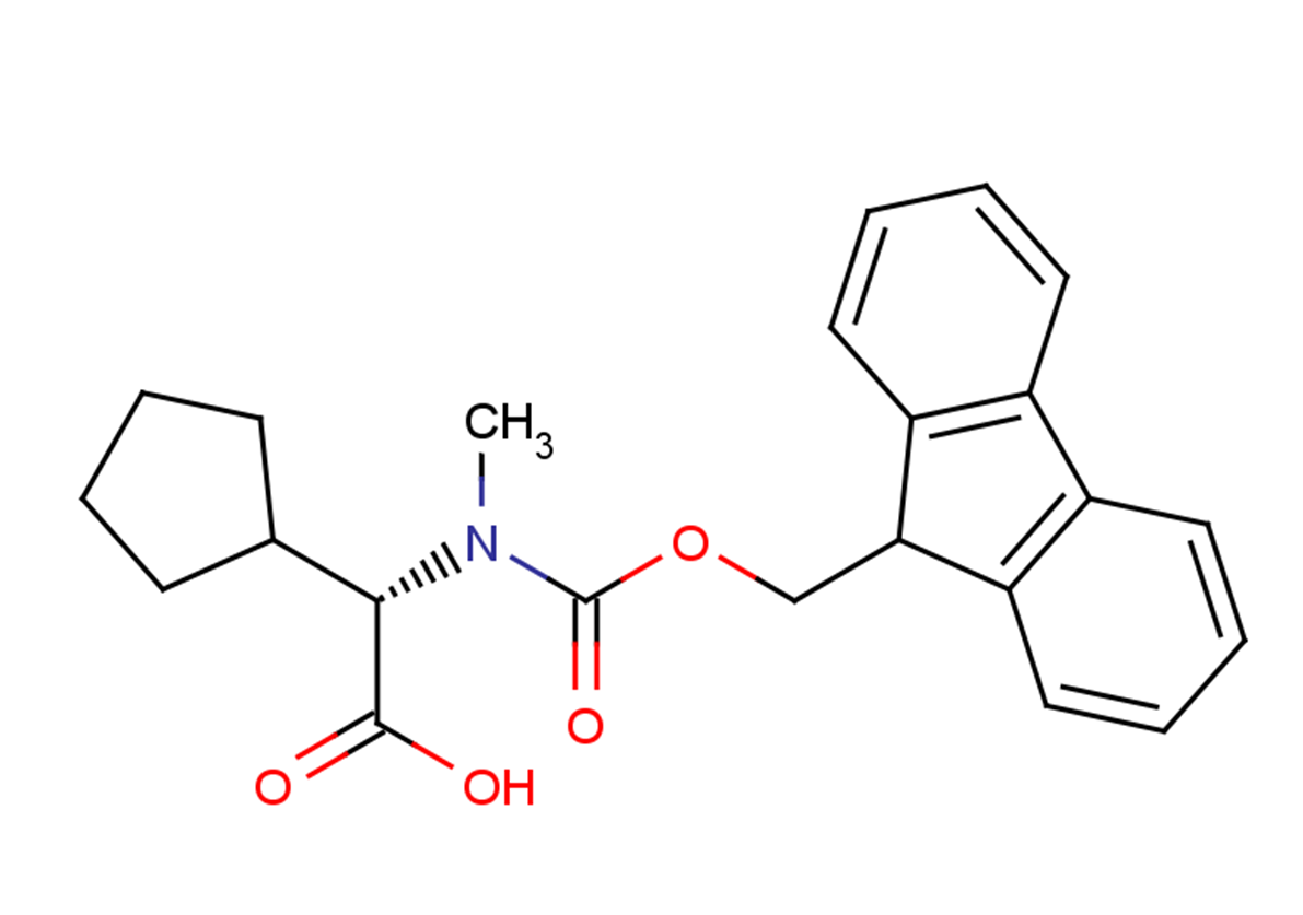 (2S)-2-cyclopentyl-2-{[(9H-fluoren-9-ylmethoxy)carbonyl](methyl)amino}acetic acid