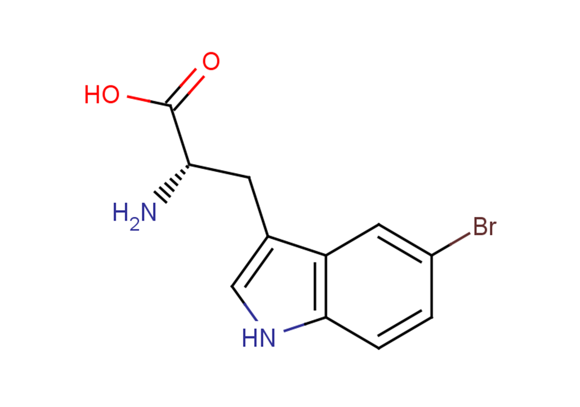 (2S)-2-amino-3-(5-bromo-1H-indol-3-yl)propanoic acid