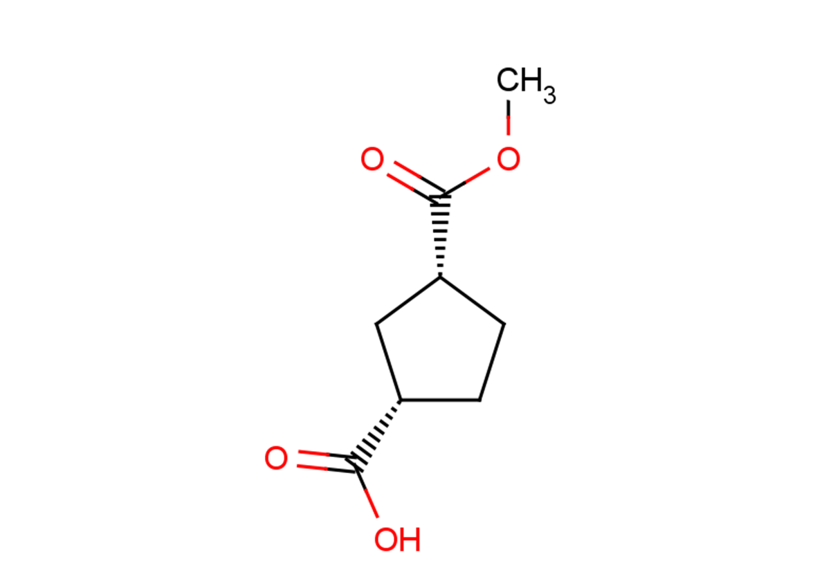 (1S,3R)-3-(methoxycarbonyl)cyclopentane-1-carboxylic acid