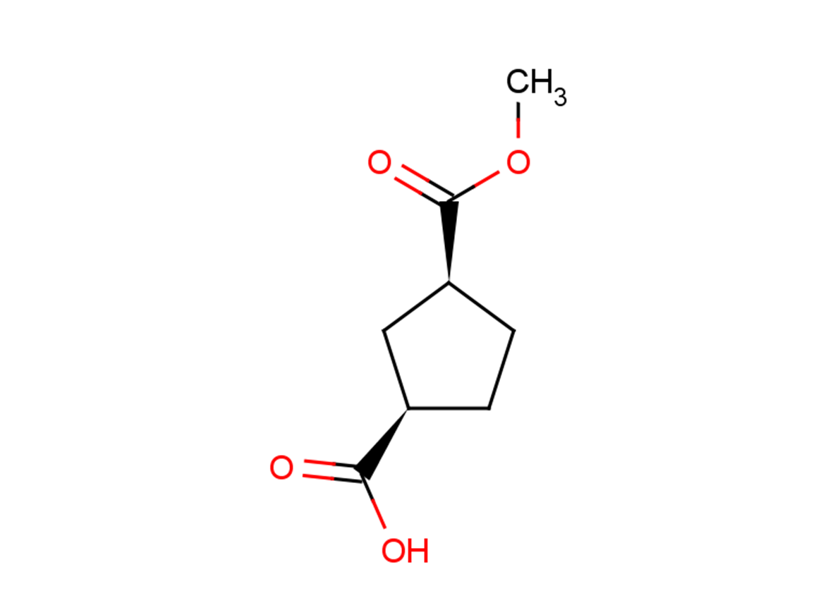 (1R,3S)-3-(methoxycarbonyl)cyclopentane-1-carboxylic acid