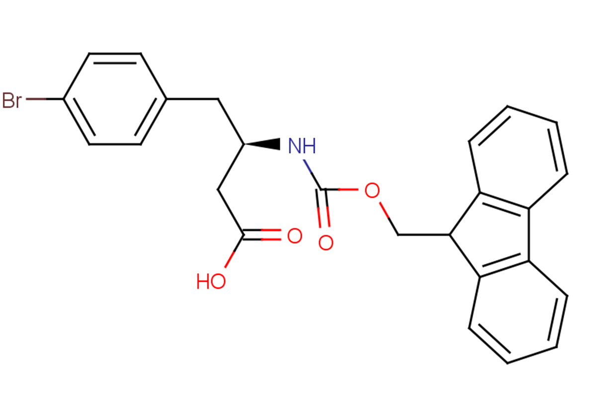 (3R)-4-(4-bromophenyl)-3-{[(9H-fluoren-9-ylmethoxy)carbonyl]amino}butanoic acid