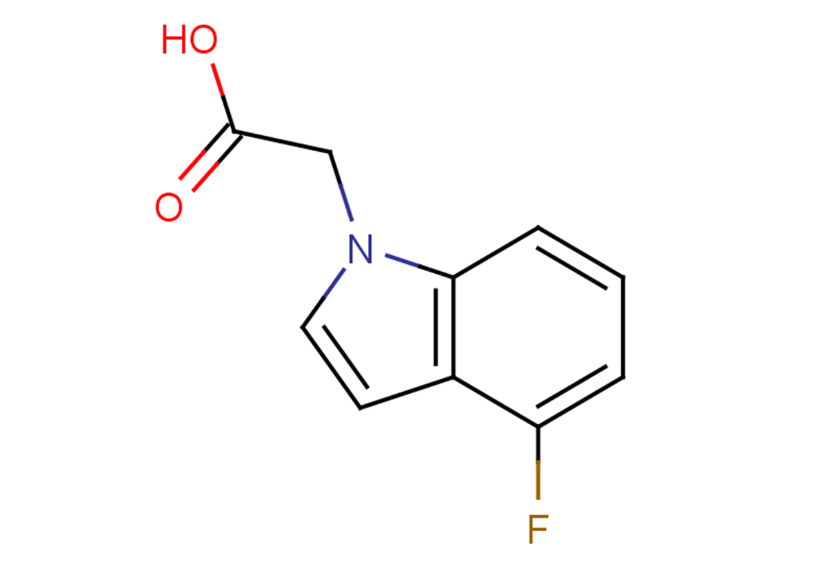 2-(4-fluoro-1H-indol-1-yl)acetic acid