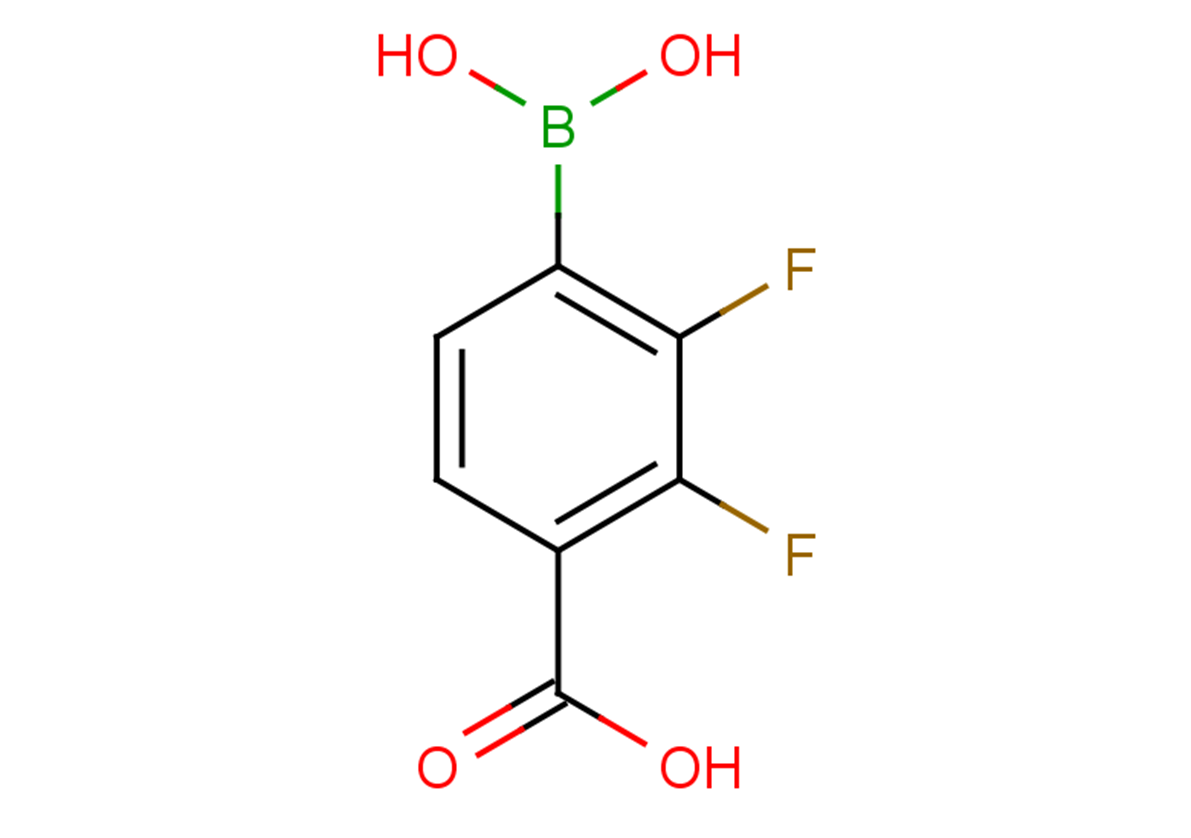 4-(dihydroxyboranyl)-2,3-difluorobenzoic acid