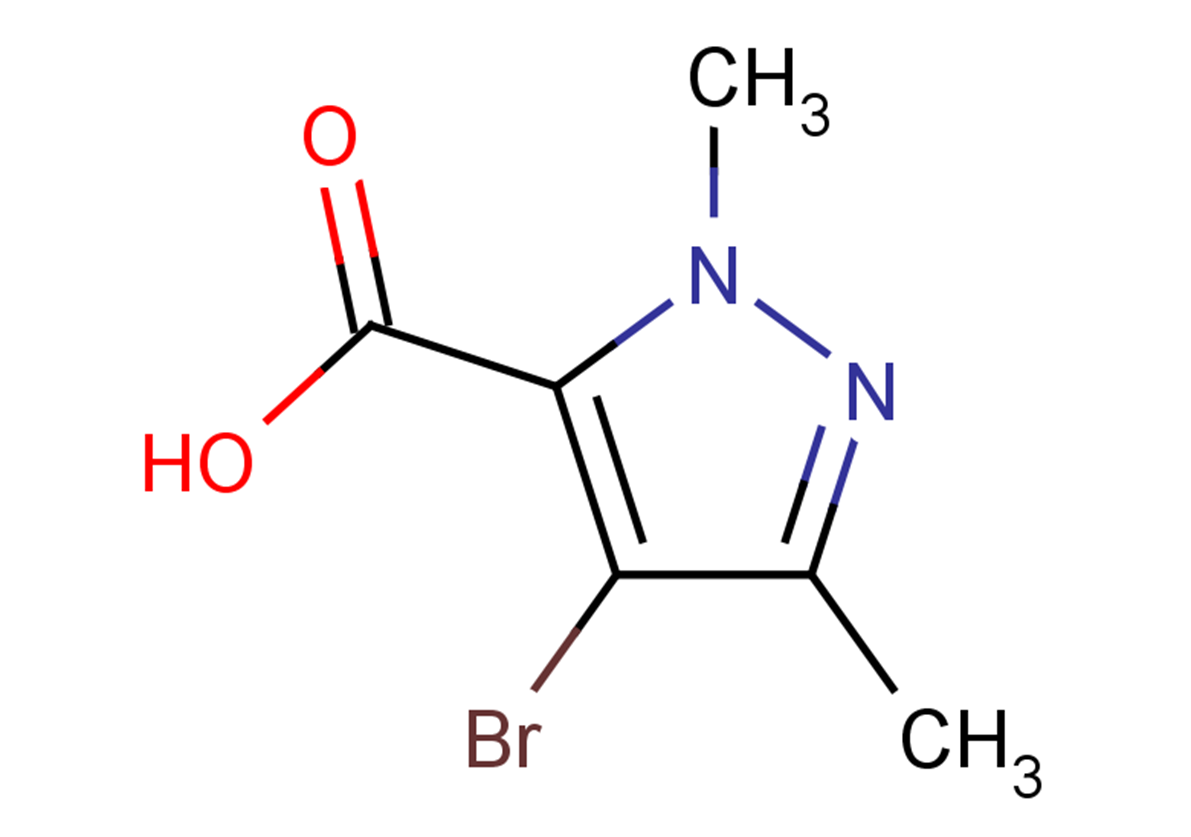 4-bromo-1,3-dimethyl-1H-pyrazole-5-carboxylic acid