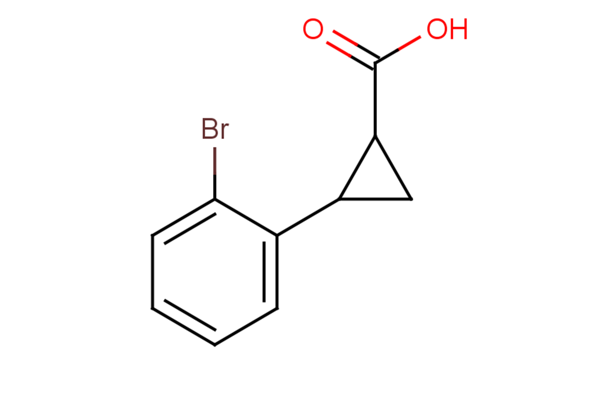 2-(2-bromophenyl)cyclopropane-1-carboxylic acid