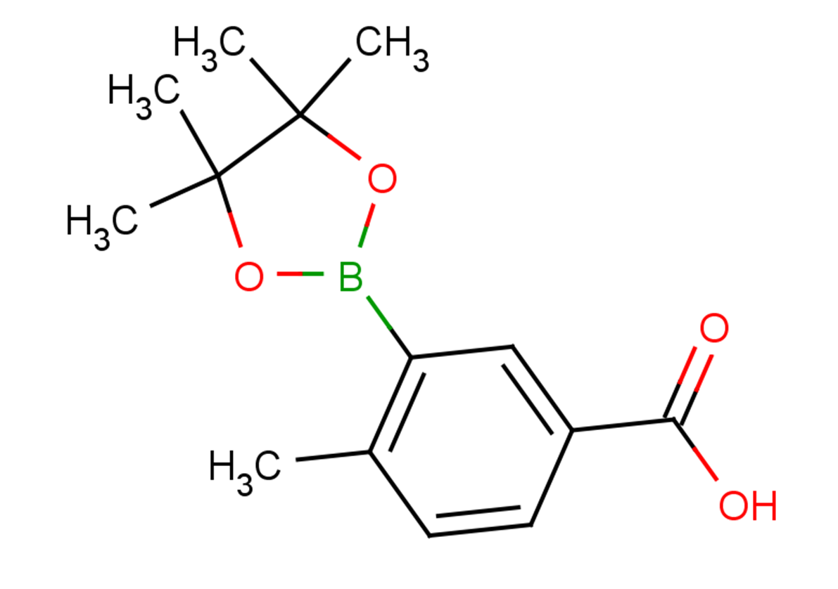 4-methyl-3-(4,4,5,5-tetramethyl-1,3,2-dioxaborolan-2-yl)benzoic acid
