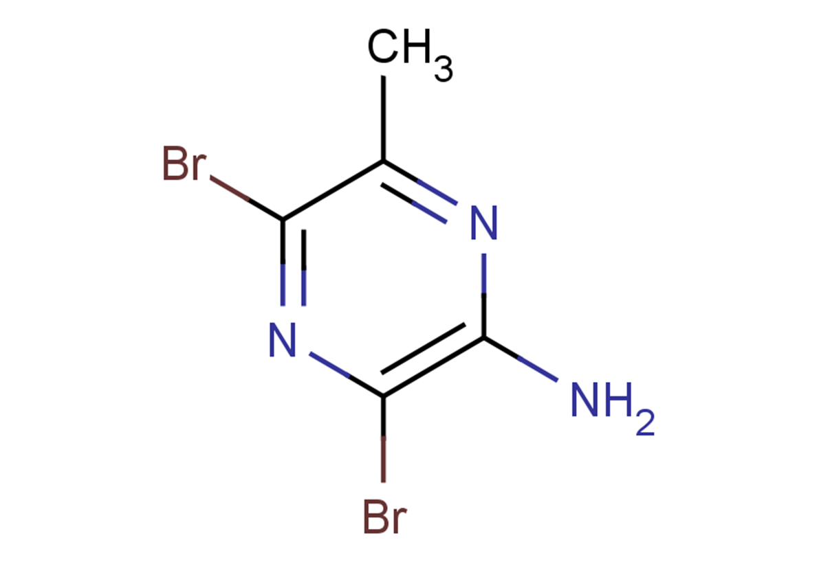 3,5-dibromo-6-methylpyrazin-2-amine