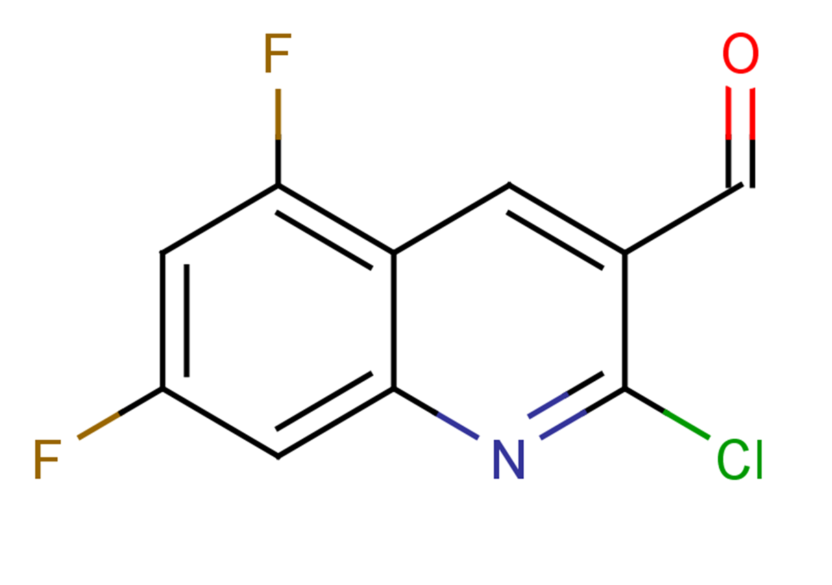 2-chloro-5,7-difluoroquinoline-3-carbaldehyde