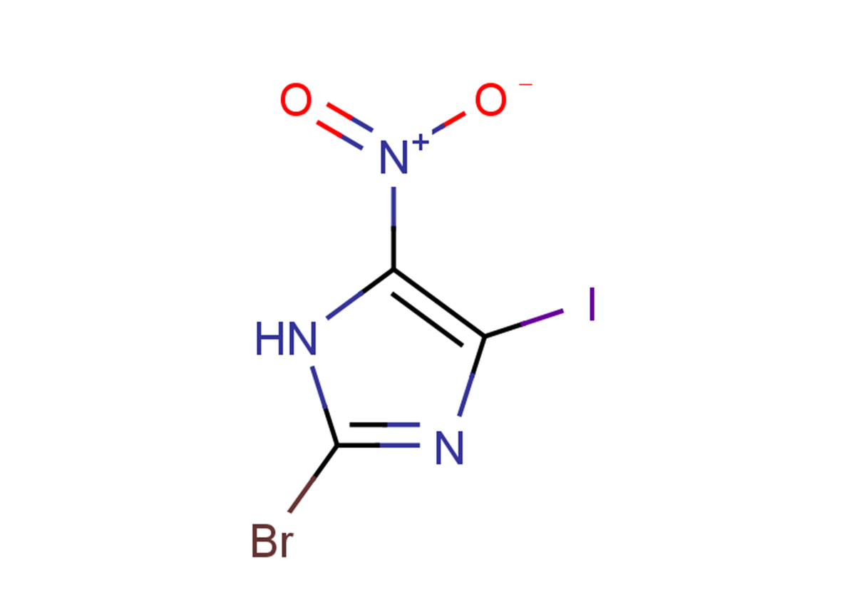 2-bromo-4-iodo-5-nitro-1H-imidazole