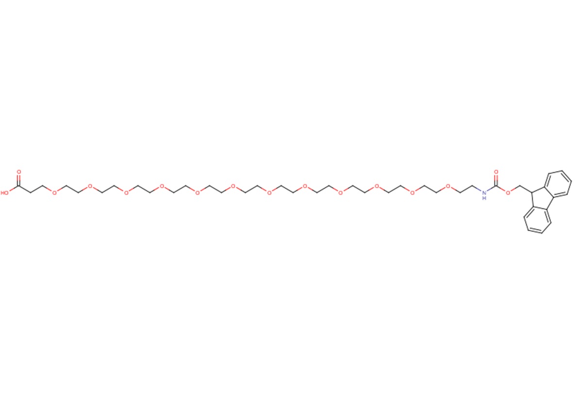 1-{[(9H-fluoren-9-ylmethoxy)carbonyl]amino}-3,6,9,12,15,18,21,24,27,30,33,36-dodecaoxanonatriacontan-39-oic acid