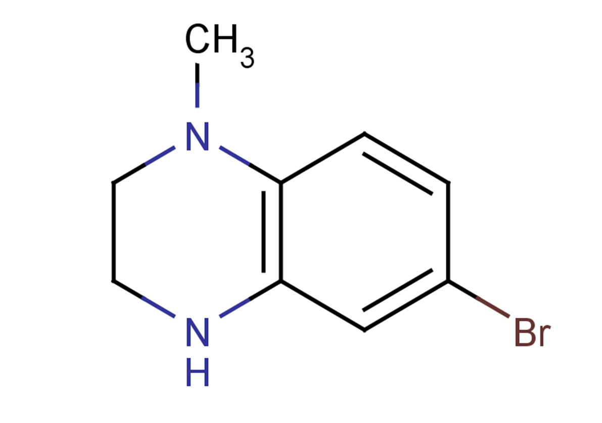 6-bromo-1-methyl-1,2,3,4-tetrahydroquinoxaline