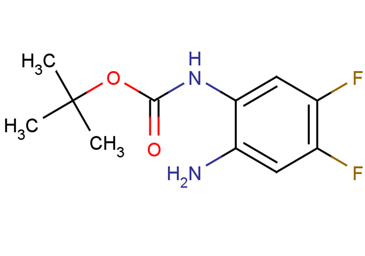 tert-butyl N-(2-amino-4,5-difluorophenyl)carbamate