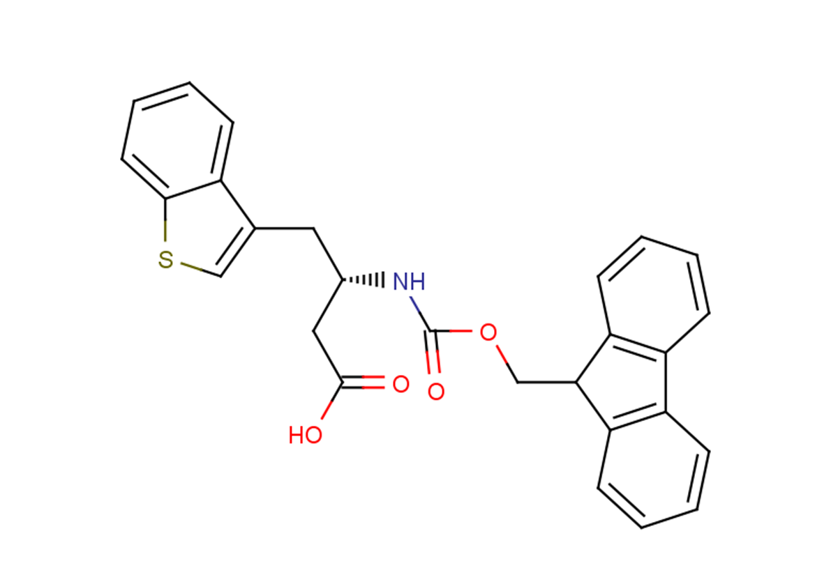 (3S)-4-(1-benzothiophen-3-yl)-3-{[(9H-fluoren-9-ylmethoxy)carbonyl]amino}butanoic acid