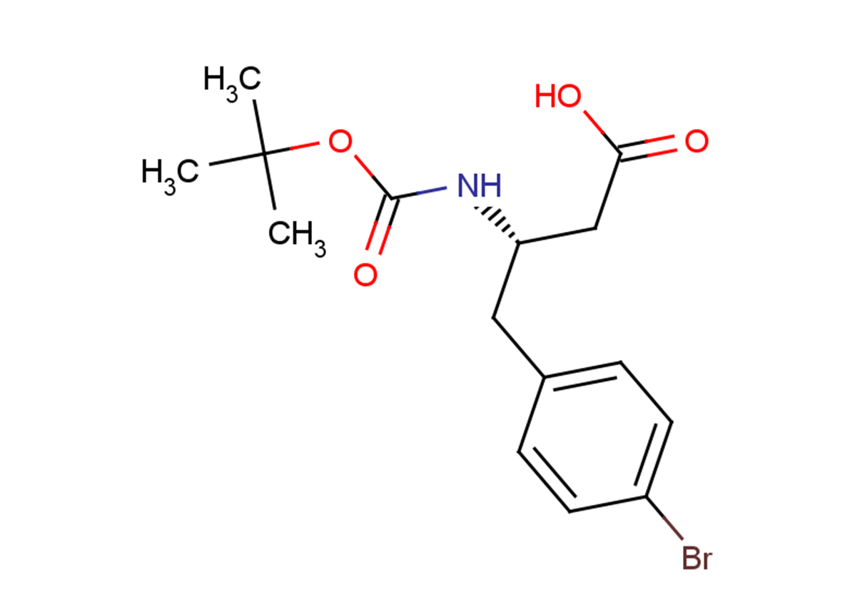 (3S)-4-(4-bromophenyl)-3-{[(tert-butoxy)carbonyl]amino}butanoic acid