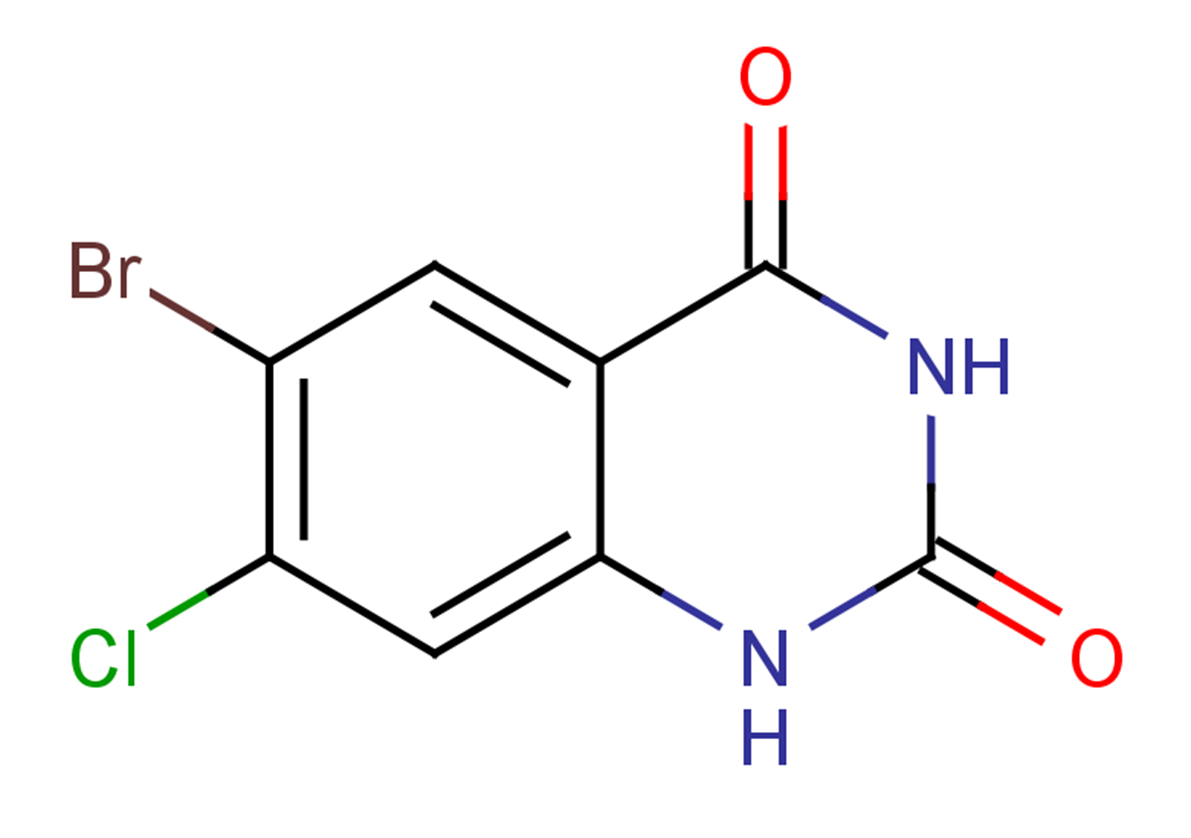 6-bromo-7-chloro-1,2,3,4-tetrahydroquinazoline-2,4-dione