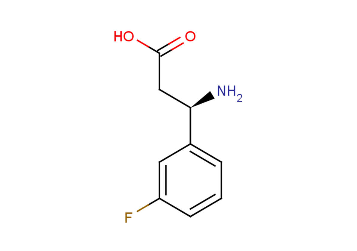 (3R)-3-amino-3-(3-fluorophenyl)propanoic acid