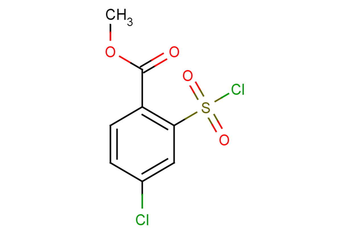 methyl 4-chloro-2-(chlorosulfonyl)benzoate