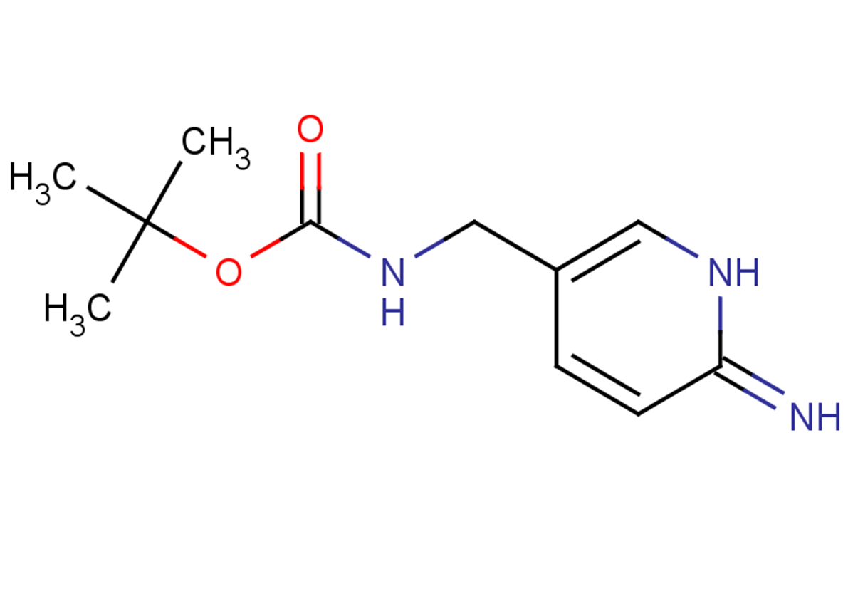 tert-butyl N-[(6-imino-1,6-dihydropyridin-3-yl)methyl]carbamate