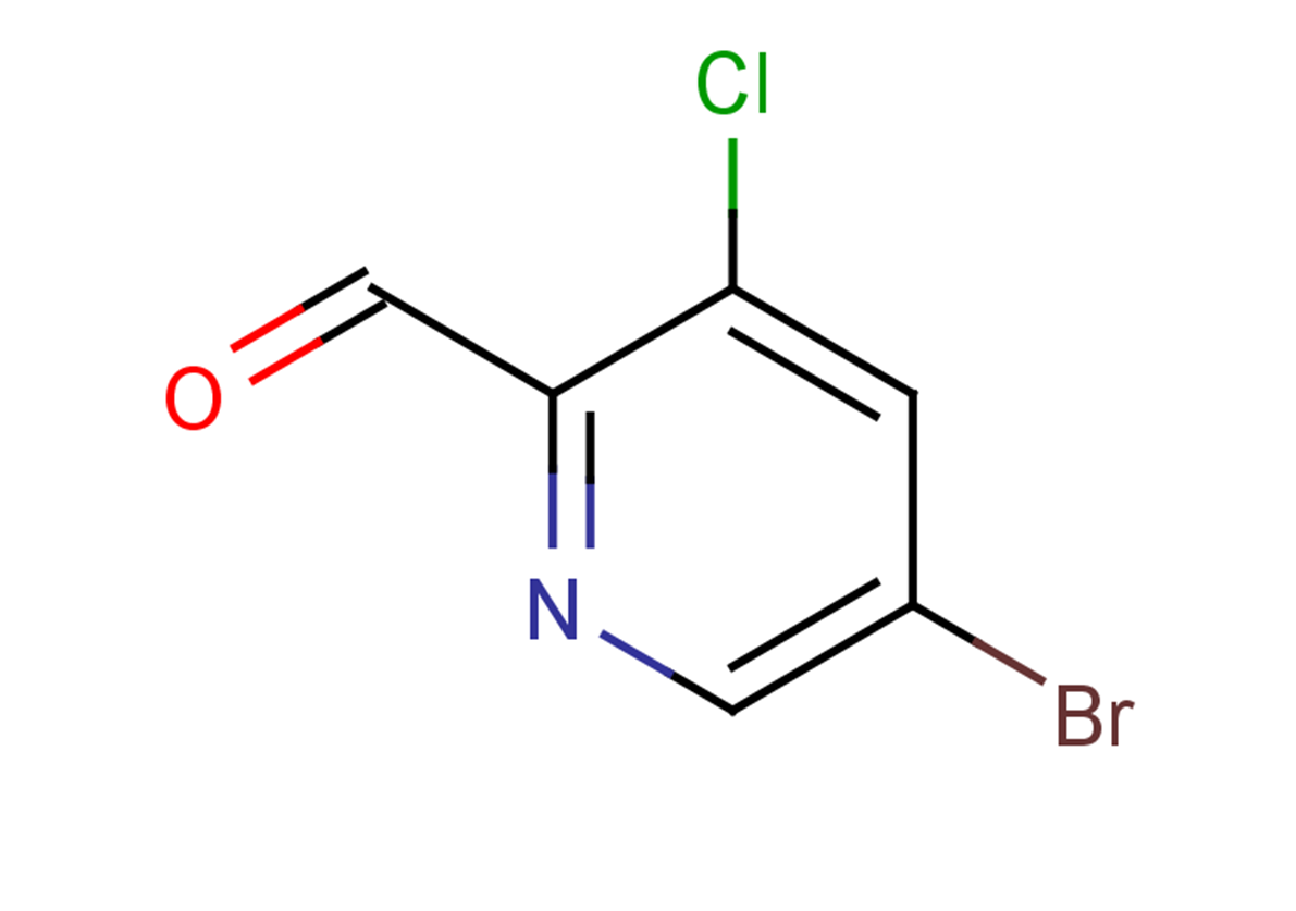 5-bromo-3-chloropyridine-2-carbaldehyde