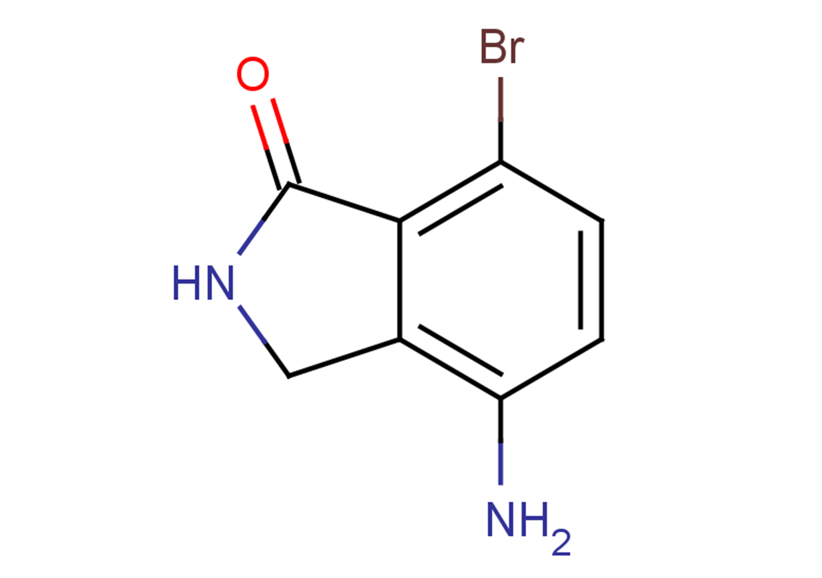 4-amino-7-bromo-2,3-dihydro-1H-isoindol-1-one
