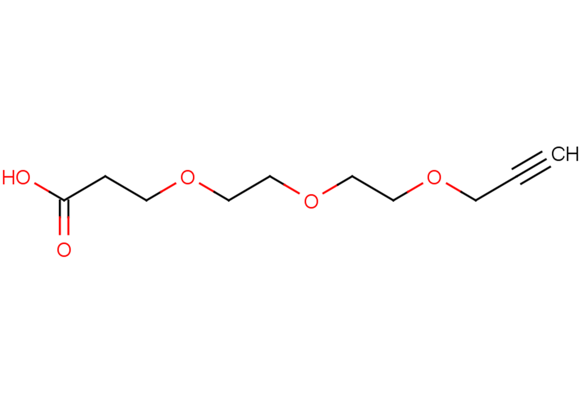 3-{2-[2-(prop-2-yn-1-yloxy)ethoxy]ethoxy}propanoic acid