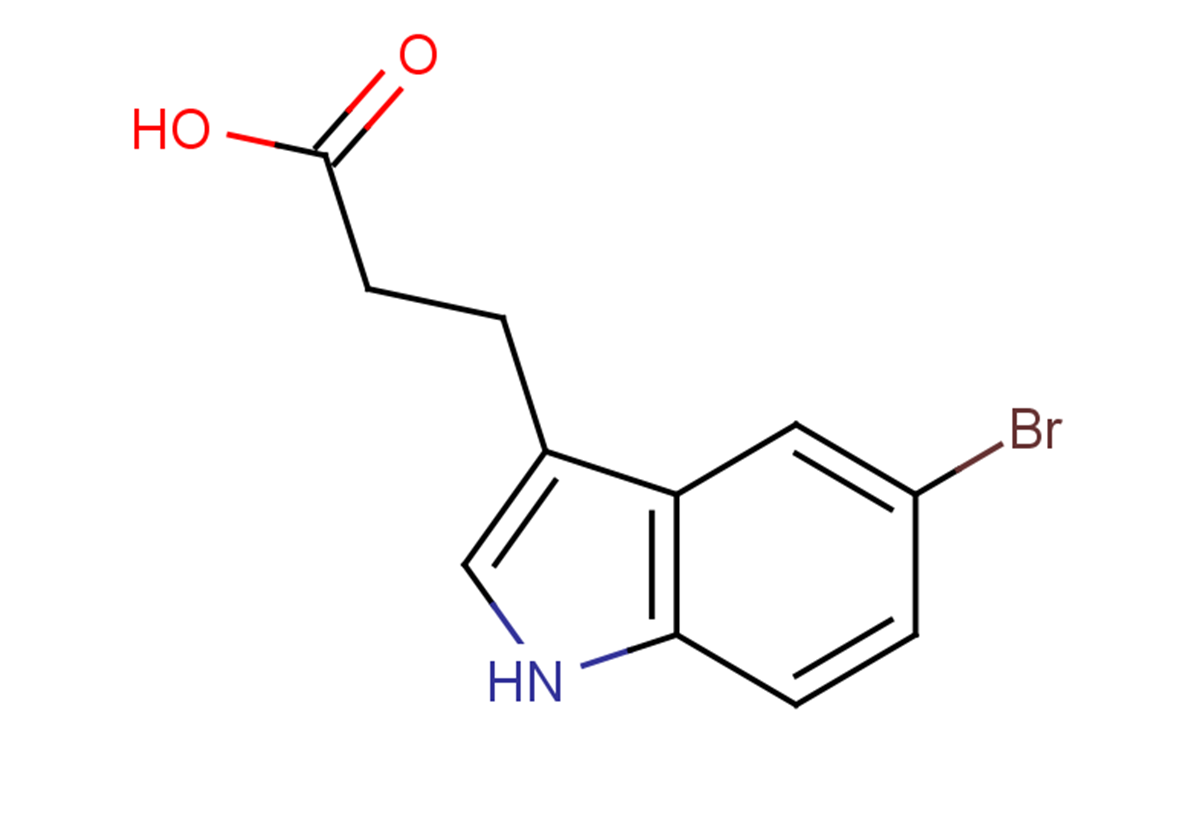 3-(5-bromo-1H-indol-3-yl)propanoic acid