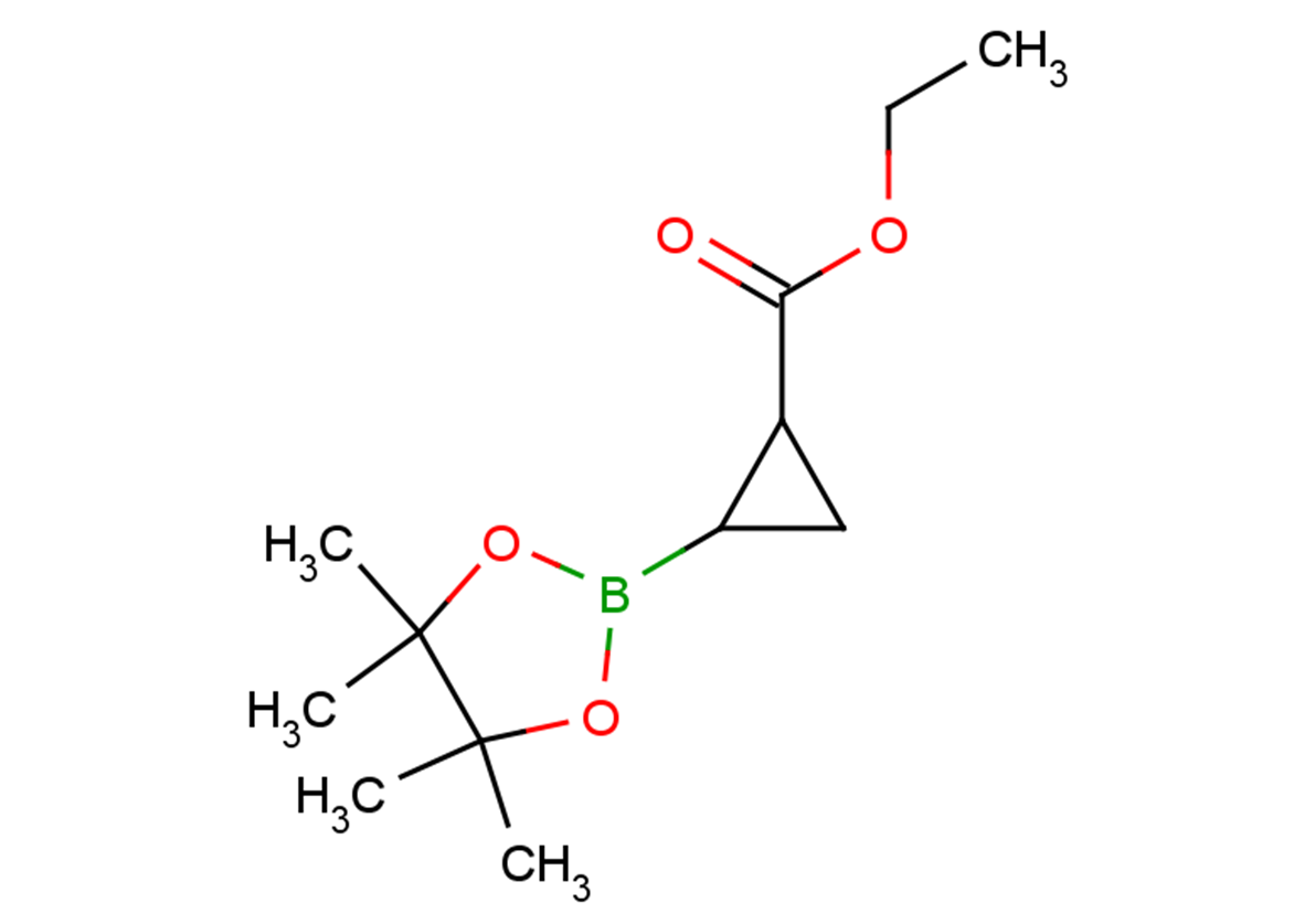ethyl 2-(4,4,5,5-tetramethyl-1,3,2-dioxaborolan-2-yl)cyclopropane-1-carboxylate