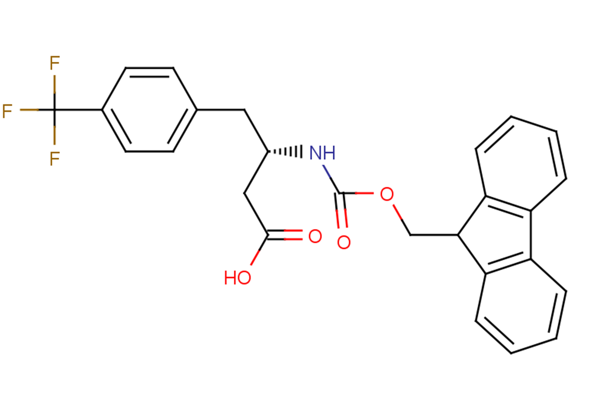 (3S)-3-{[(9H-fluoren-9-ylmethoxy)carbonyl]amino}-4-[4-(trifluoromethyl)phenyl]butanoic acid