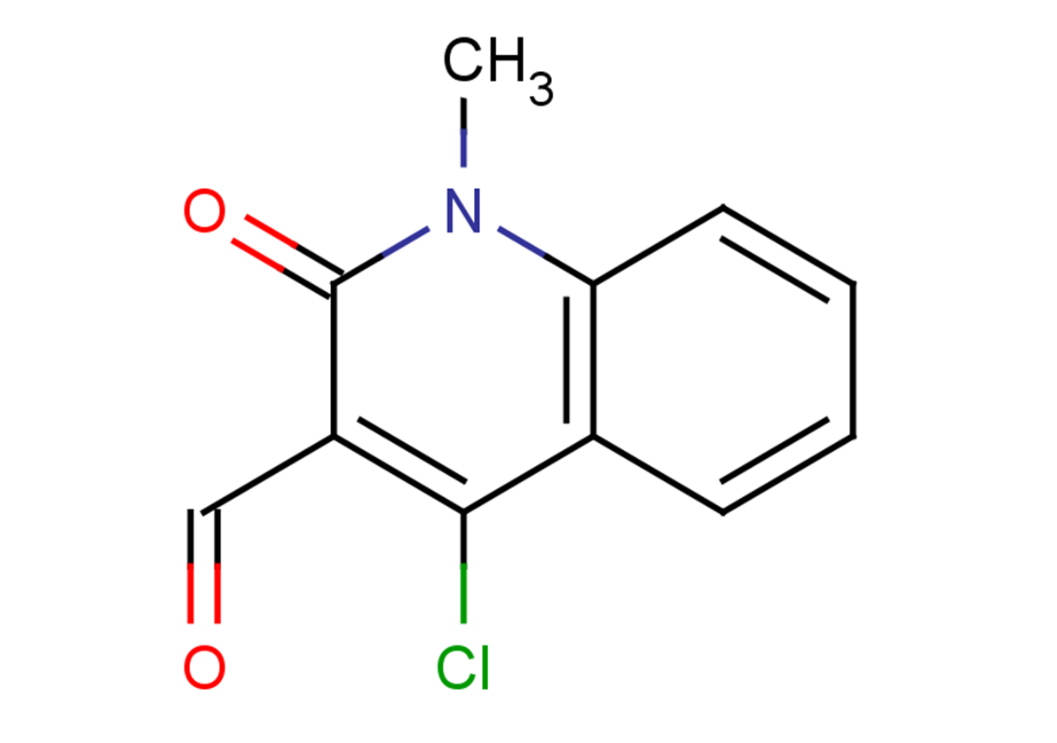 4-chloro-1-methyl-2-oxo-1,2-dihydroquinoline-3-carbaldehyde