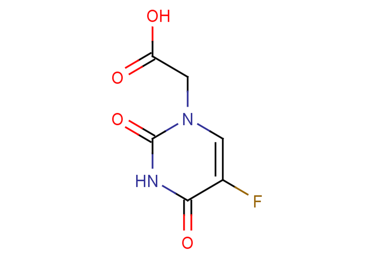 2-(5-fluoro-2,4-dioxo-1,2,3,4-tetrahydropyrimidin-1-yl)acetic acid