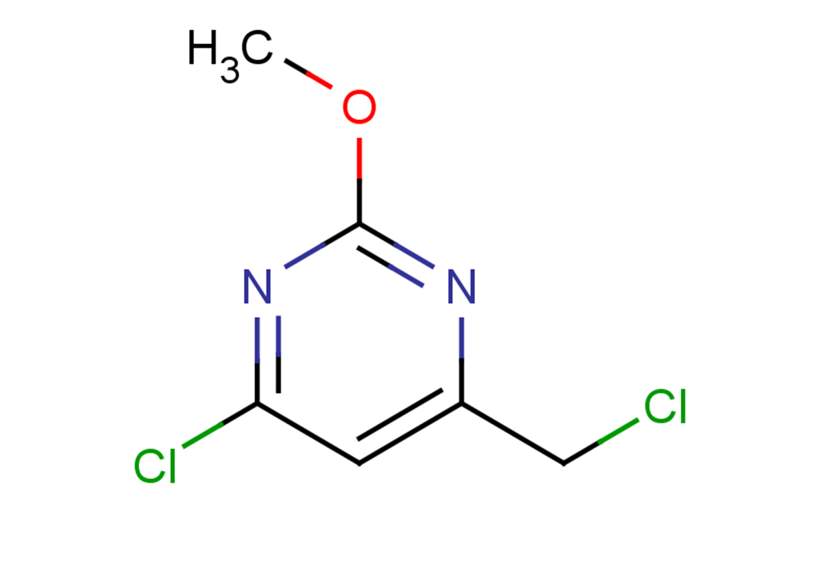 4-chloro-6-(chloromethyl)-2-methoxypyrimidine