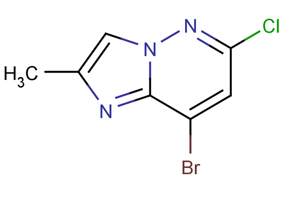 8-bromo-6-chloro-2-methylimidazo[1,2-b]pyridazine