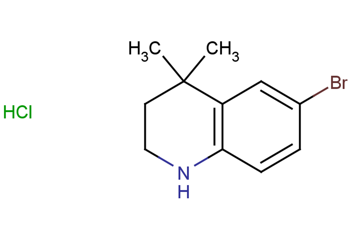 6-bromo-4,4-dimethyl-1,2,3,4-tetrahydroquinoline hydrochloride