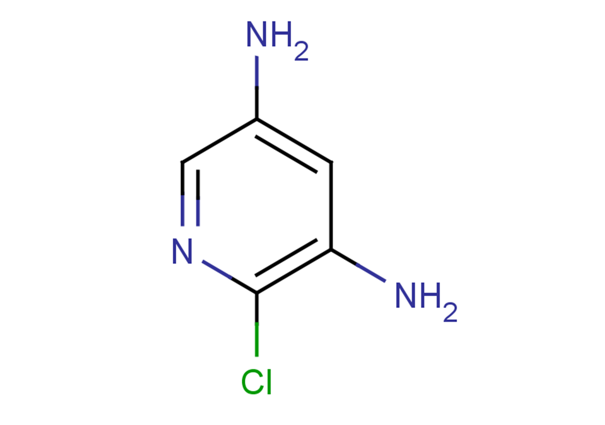 2-chloropyridine-3,5-diamine