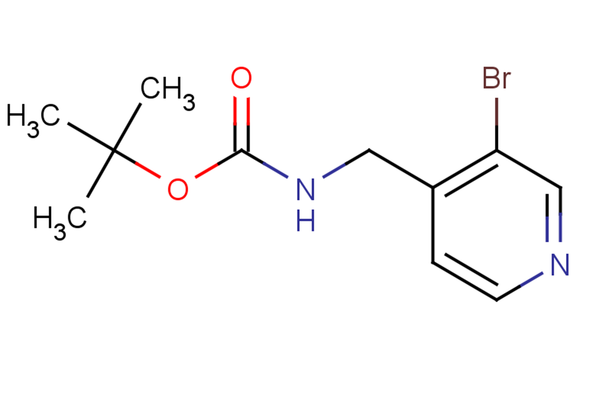 tert-butyl N-[(3-bromopyridin-4-yl)methyl]carbamate
