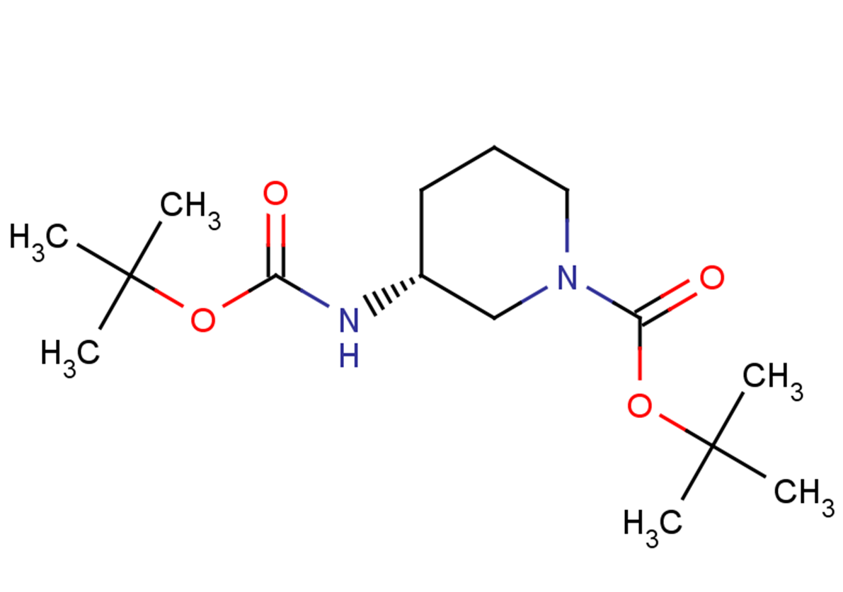 tert-butyl (3R)-3-{[(tert-butoxy)carbonyl]amino}piperidine-1-carboxylate