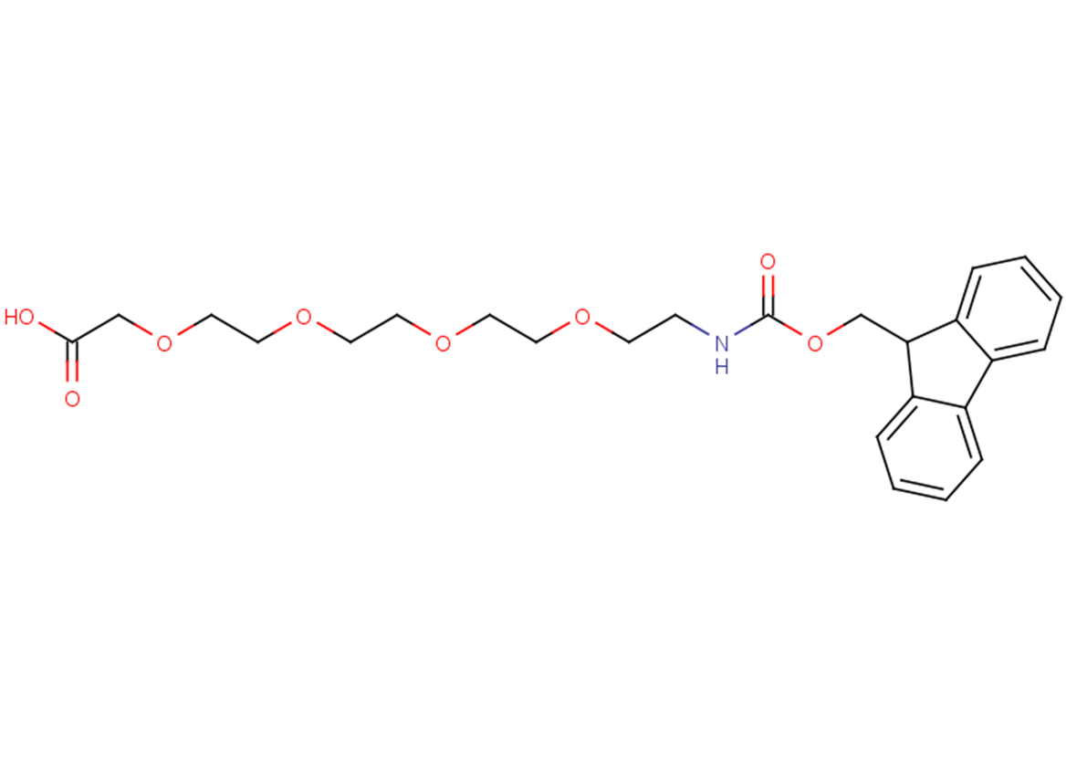 14-{[(9H-fluoren-9-ylmethoxy)carbonyl]amino}-3,6,9,12-tetraoxatetradecanoic acid