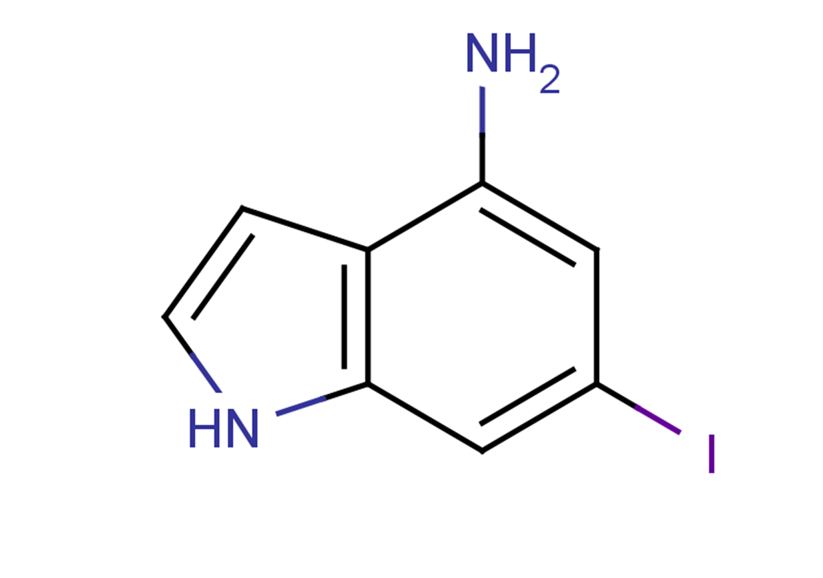 6-iodo-1H-indol-4-amine
