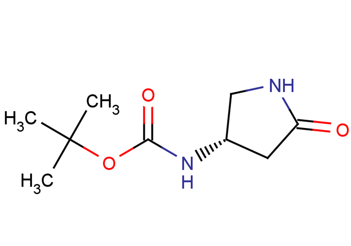 tert-butyl N-[(3S)-5-oxopyrrolidin-3-yl]carbamate