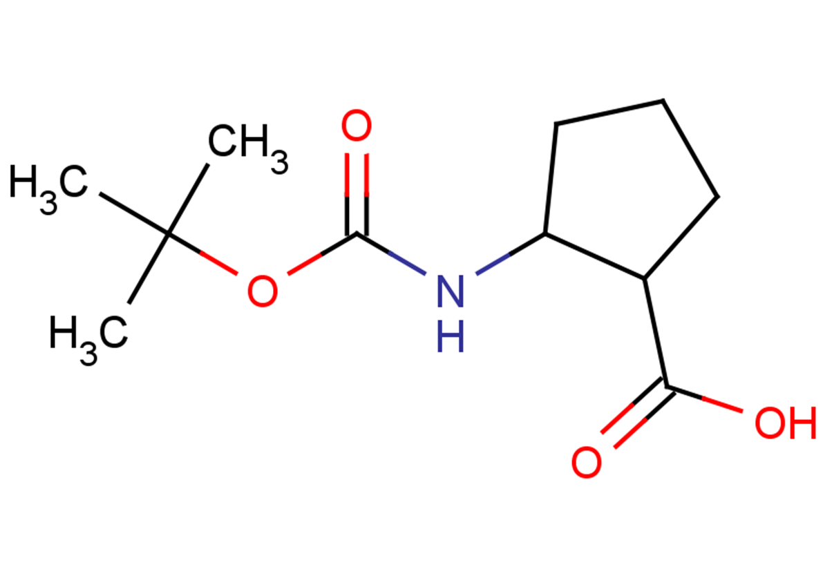 2-{[(tert-butoxy)carbonyl]amino}cyclopentane-1-carboxylic acid