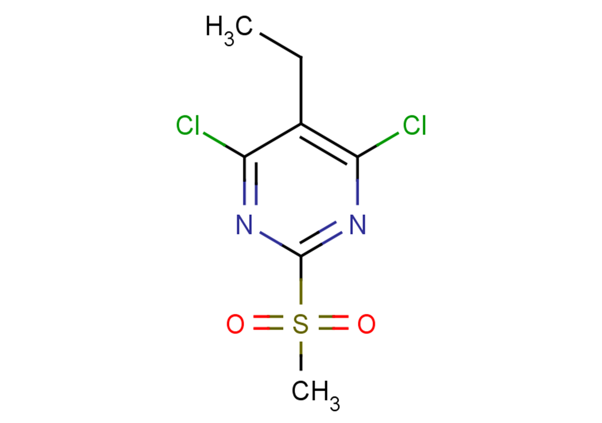 4,6-dichloro-5-ethyl-2-methanesulfonylpyrimidine