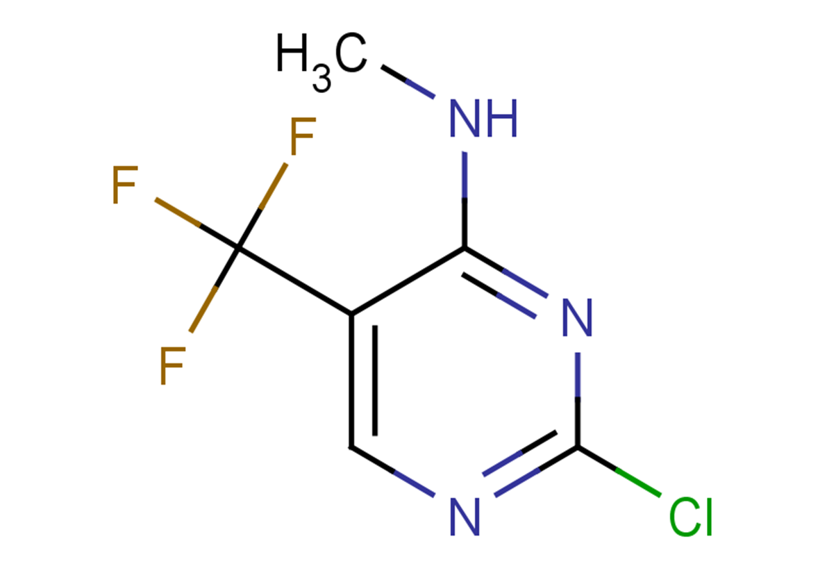 2-chloro-N-methyl-5-(trifluoromethyl)pyrimidin-4-amine