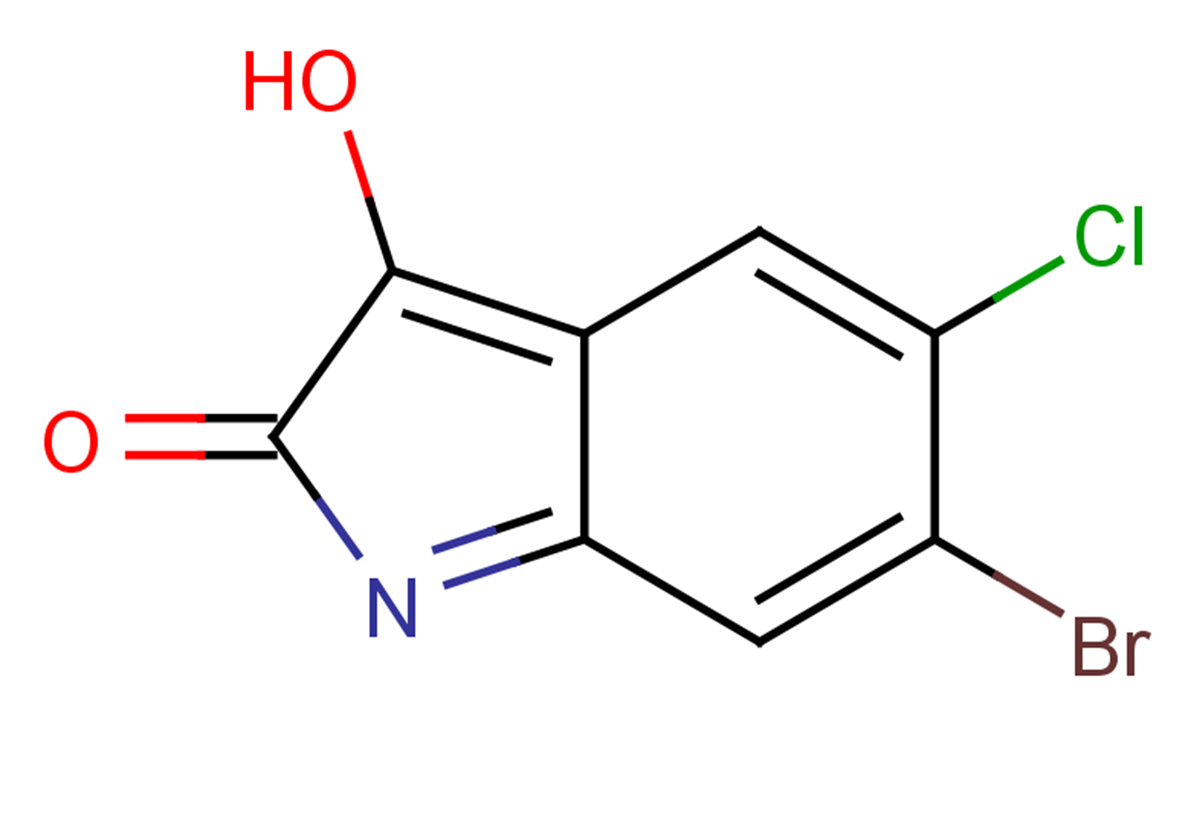 6-bromo-5-chloro-3-hydroxy-2H-indol-2-one