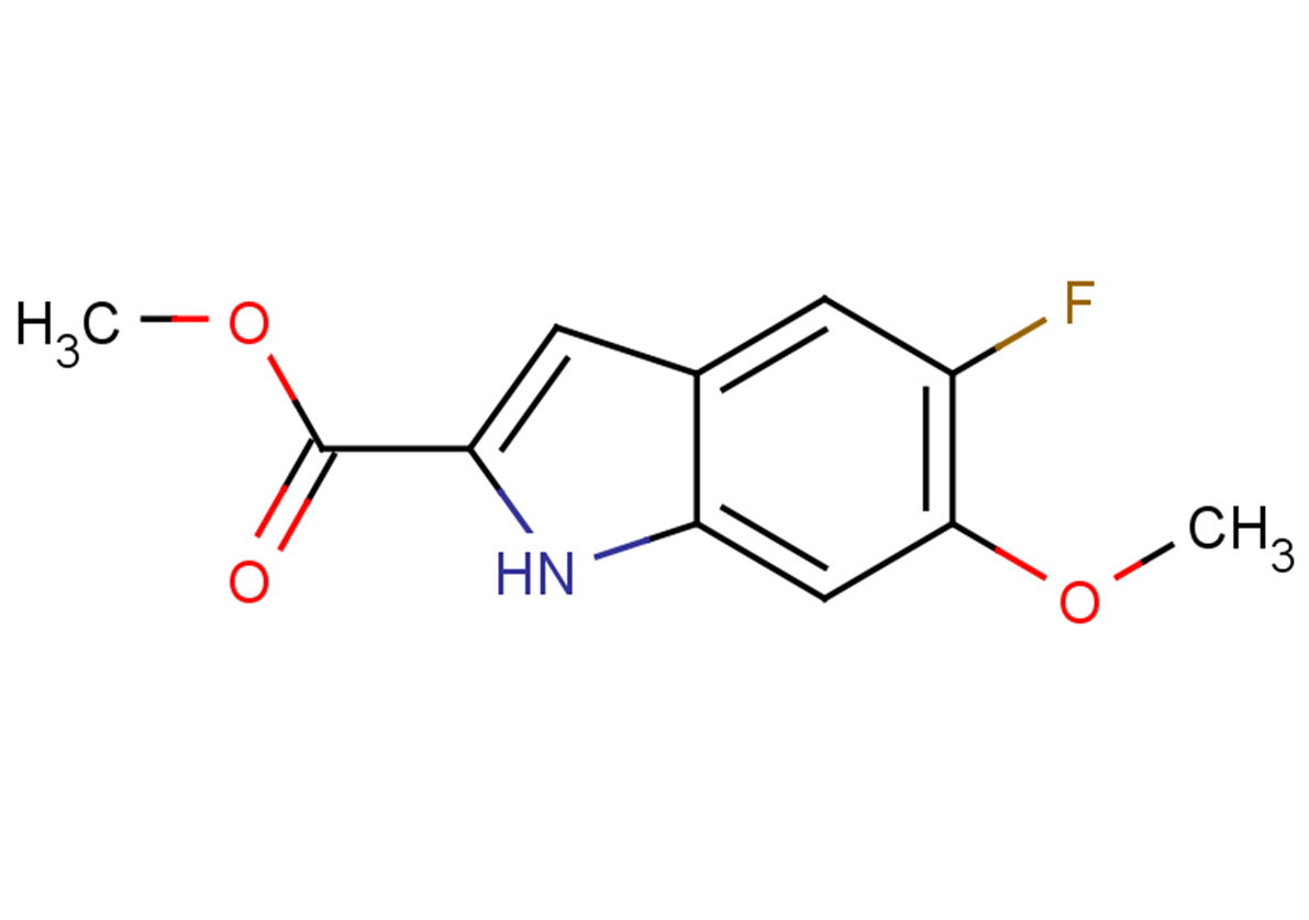 methyl 5-fluoro-6-methoxy-1H-indole-2-carboxylate