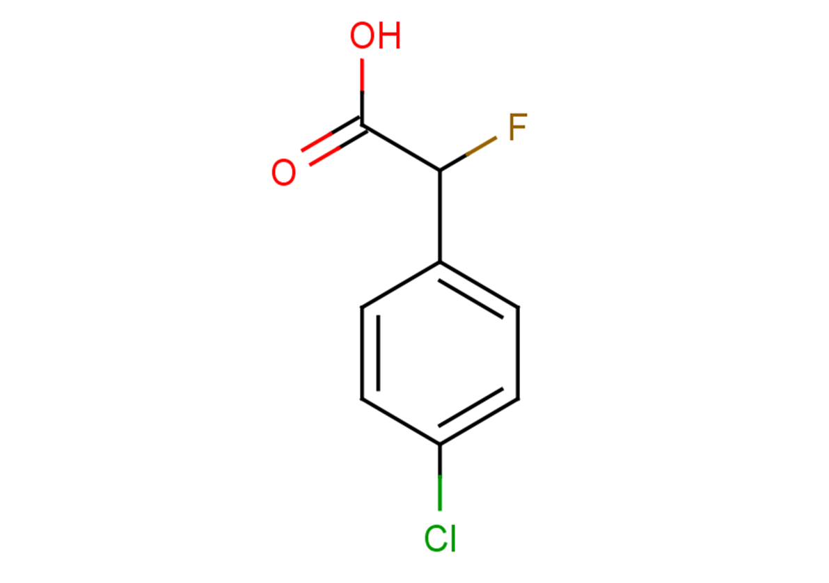 2-(4-chlorophenyl)-2-fluoroacetic acid