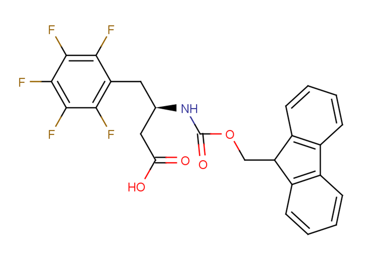 (3R)-3-{[(9H-fluoren-9-ylmethoxy)carbonyl]amino}-4-(2,3,4,5,6-pentafluorophenyl)butanoic acid