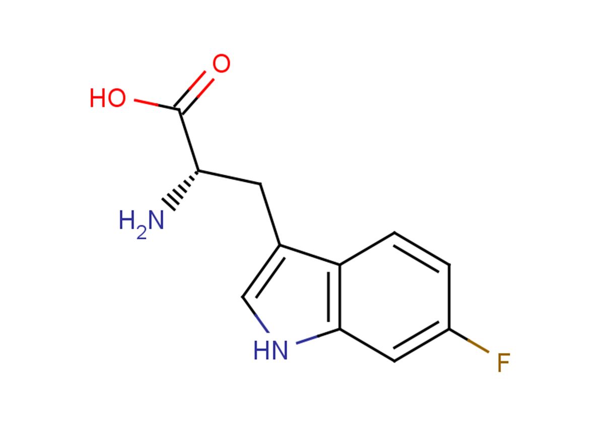 (2S)-2-amino-3-(6-fluoro-1H-indol-3-yl)propanoic acid
