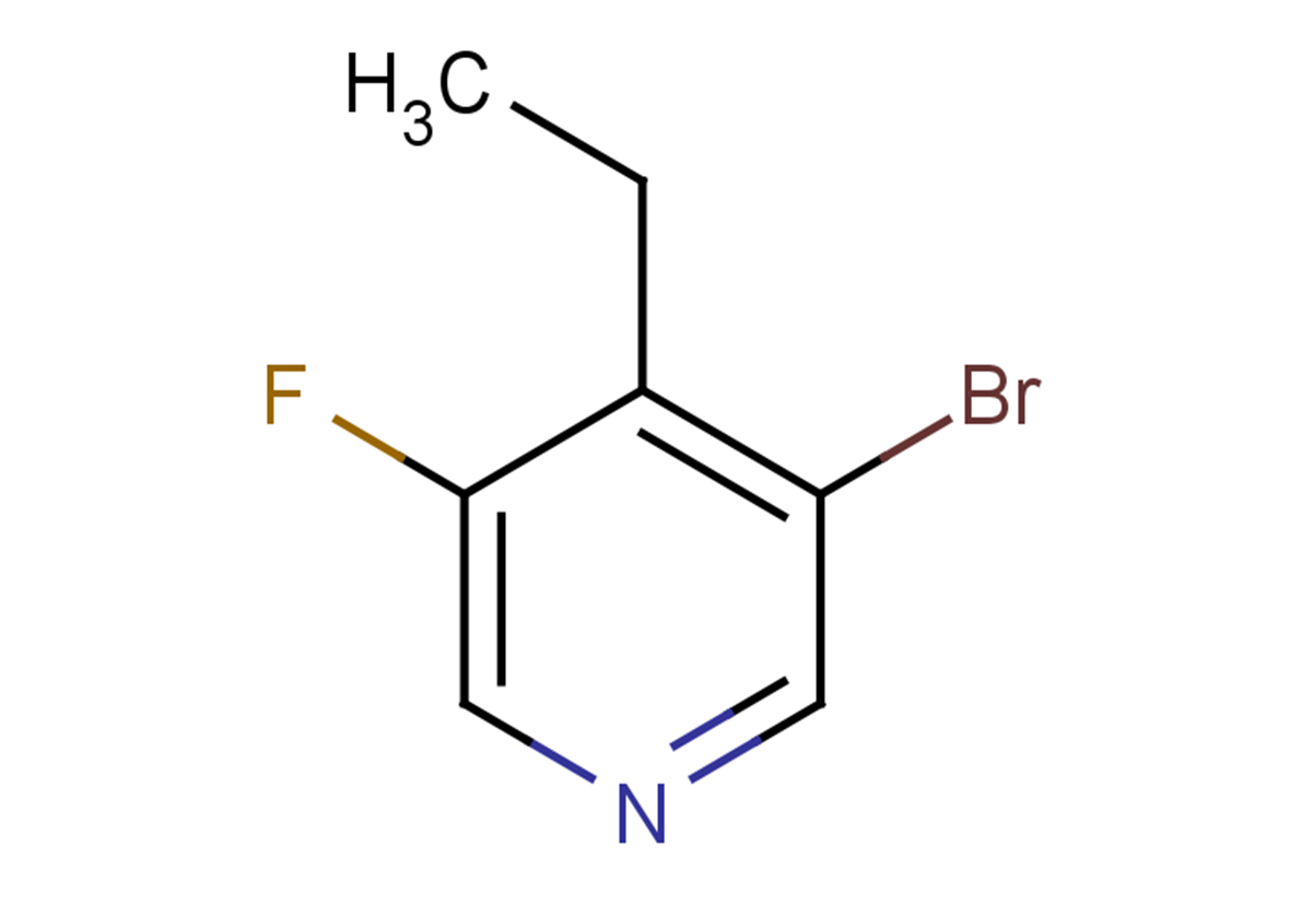 3-bromo-4-ethyl-5-fluoropyridine