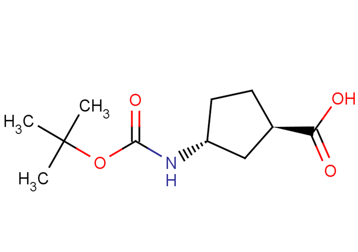 (1R,3R)-3-{[(tert-butoxy)carbonyl]amino}cyclopentane-1-carboxylic acid