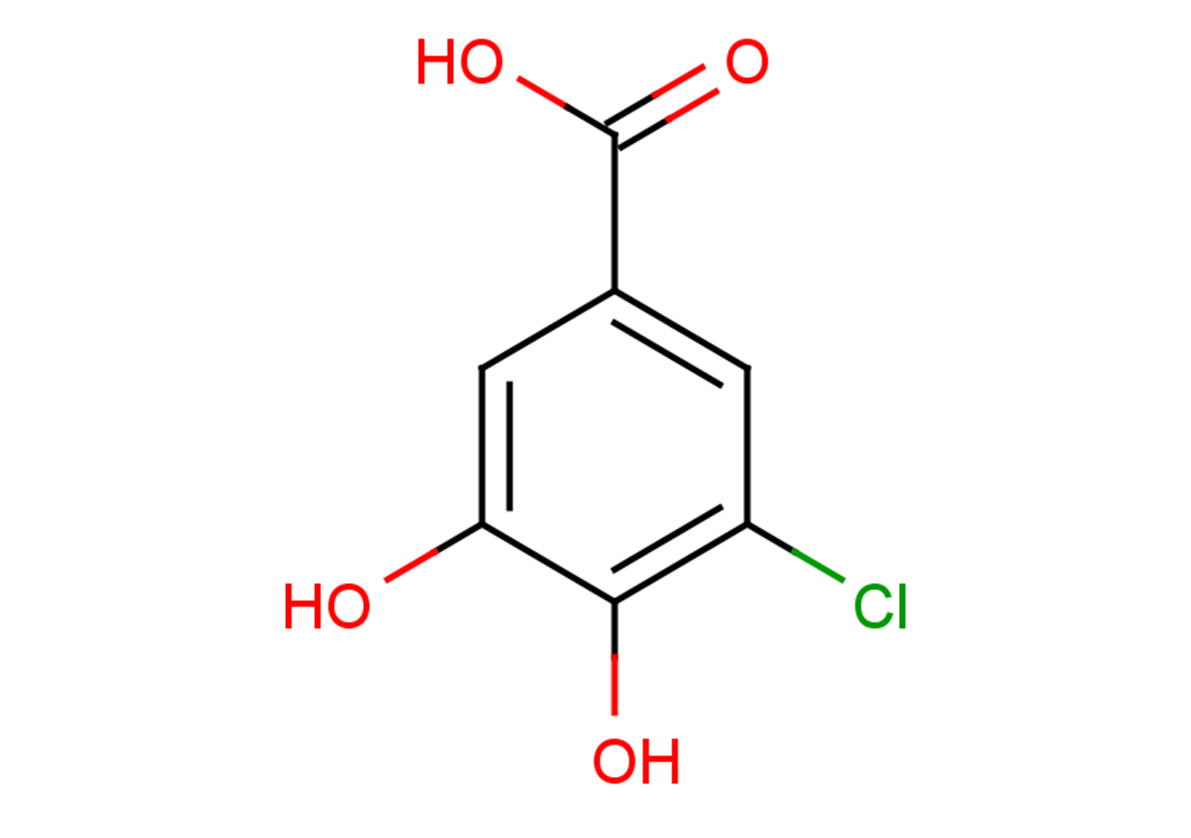 3-chloro-4,5-dihydroxybenzoic acid
